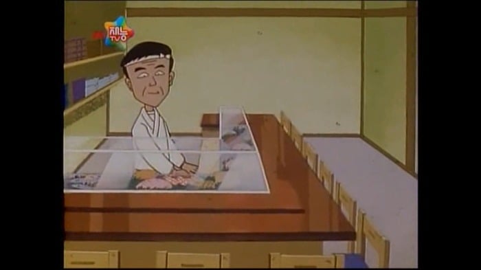 [마루코는아홉살] 초밥집에 간 마루코 (비싼 초밥먹느라 할아버지연금을 다...) | 인스티즈