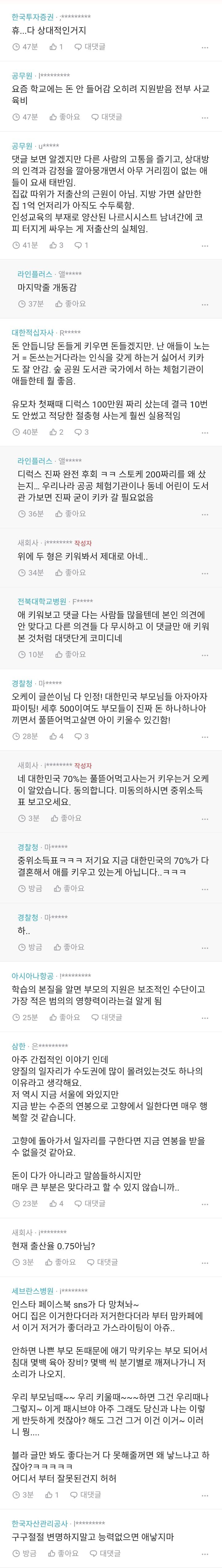 아니 왜 애 낳으면 돈 많이 든다고 가스라이팅함?.blind | 인스티즈