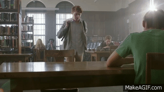 도서관 책상에 끄적거린 내 낙서에 누군가가 답장을 달아준다면? (반전주의) .BGM | 인스티즈