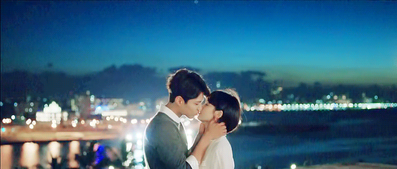 최근 송혜교 &amp; 박보검이 찍은 4번의 키스씬 수위 ㄷㄷㄷ.gif | 인스티즈