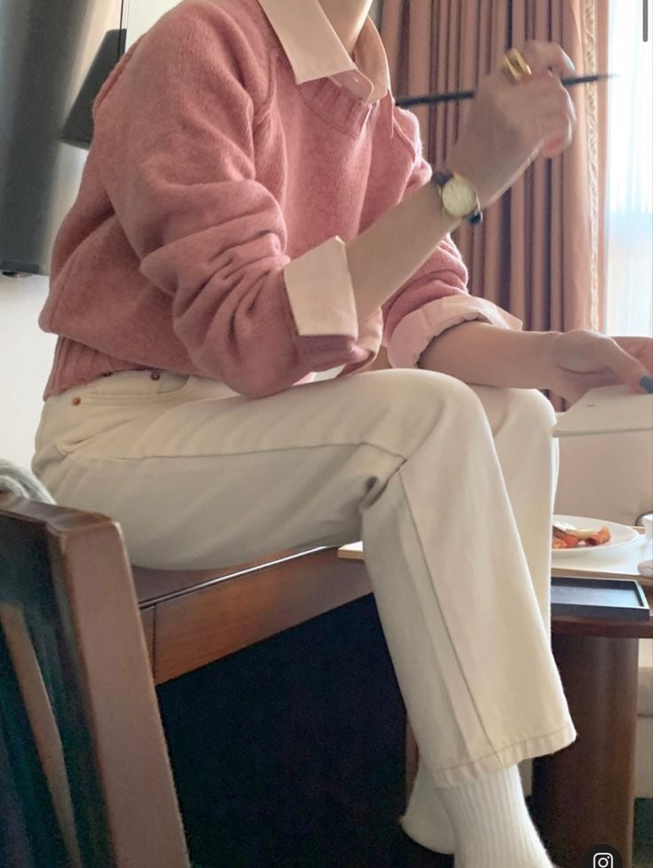 봄가을엔 셔츠&니트조합 최고🧶👔 | 인스티즈
