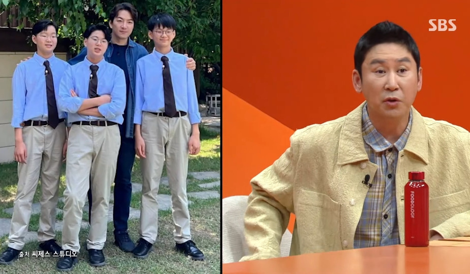 초6 삼둥이가 초6 서장훈보다 크다는 걸 알고 불안해진 송일국 | 인스티즈
