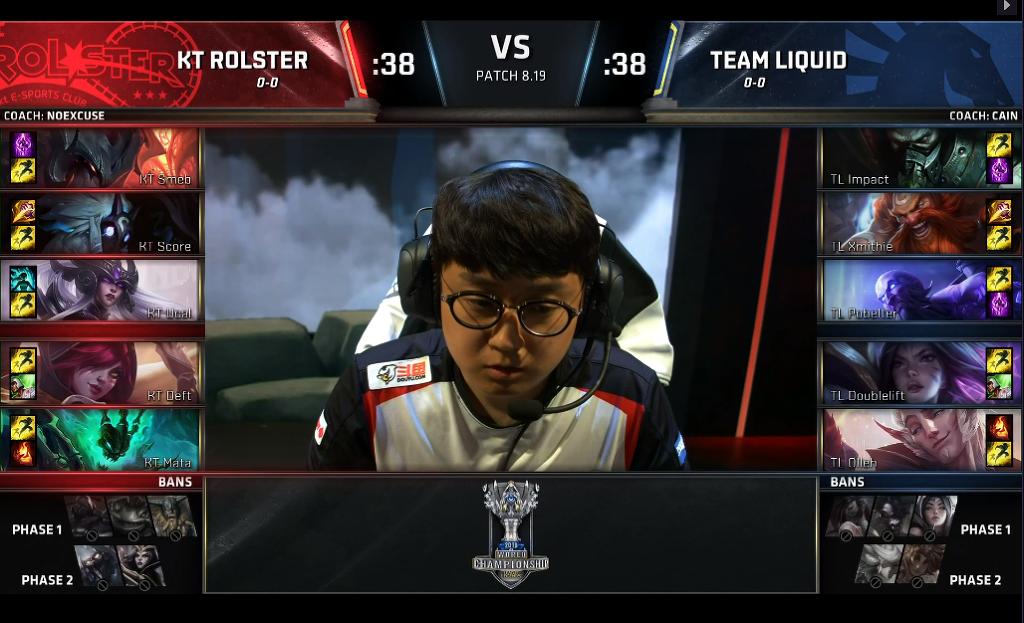 [LOL] 2018 롤드컵 그룹 스테이지 / 대회 첫날 1경기,"KT(한국) vs TL(북미)"- 경기결과 | 인스티즈