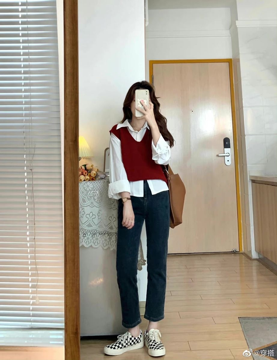 봄가을엔 셔츠&니트조합 최고🧶👔 | 인스티즈