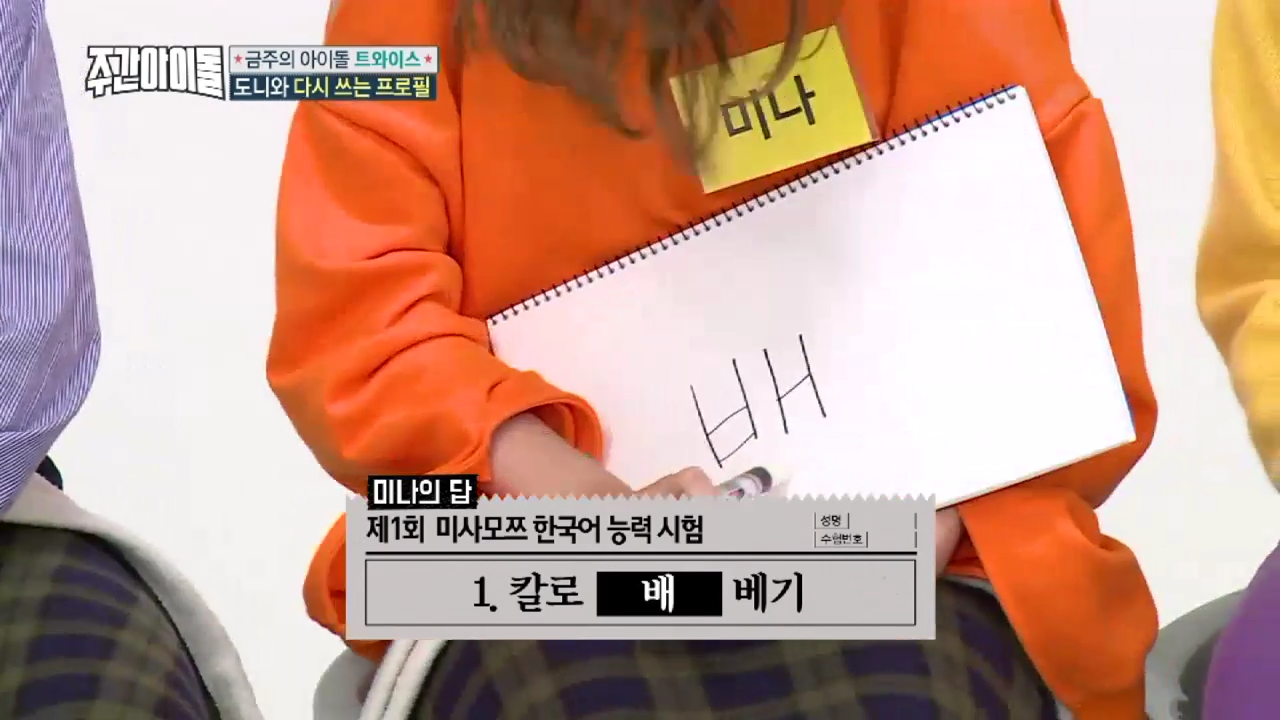 [주간아이돌] 트와이스 외국인 멤버들이 생각하는 칼로 ㅁ 베기 (살벌함 주의) | 인스티즈