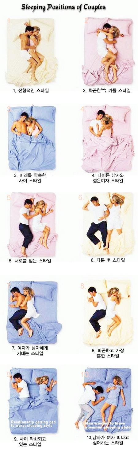 커플 잠자리 유형 | 인스티즈