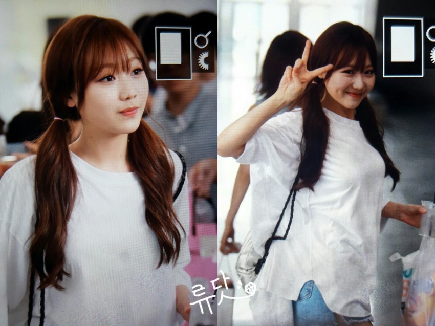 160714 아는형님 출근길 러블리즈 | 인스티즈