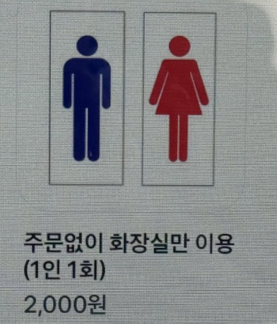 "커피 안 마시고 화장실만 쓰면 2000원”… 카페 '신메뉴' 논란 확산 | 인스티즈