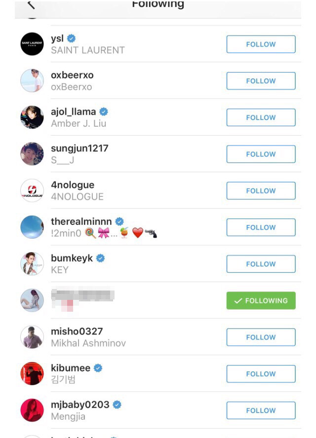 일반인 여친 인스타 공개 계정으로 맞팔했던 갓세븐 뱀뱀 | 인스티즈