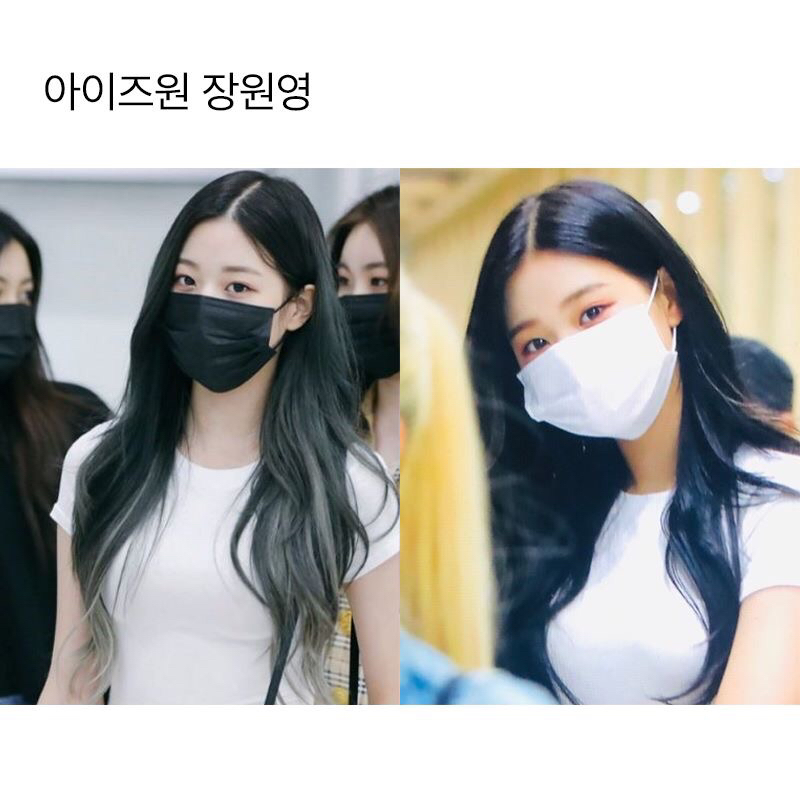 마스크로 체감해보는 연예인들의 얼굴크기.jpg | 인스티즈
