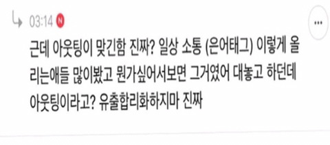 레즈 은어 태그 퍼트려서 강제 아웃팅 시키고 얼평하고 악플다는 여성시대 카페 +댓글추가 | 인스티즈