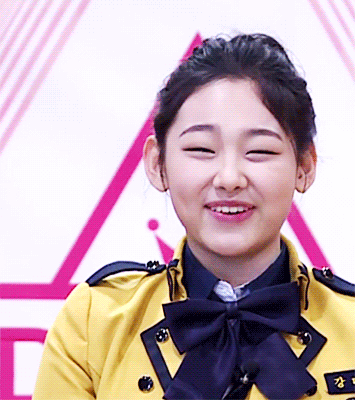IOI 강미나 데뷔 전 & 데뷔 후.GIF | 인스티즈
