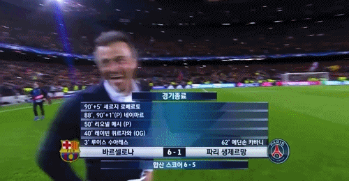  16/17시즌 챔피언스리그 캄프누의 기적.gif | 인스티즈