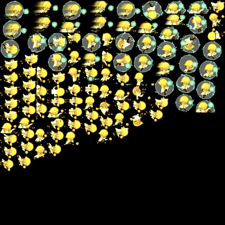 스티커로 나와도 이쁠거같은 쿠키런 쿠키모션모음 | 인스티즈
