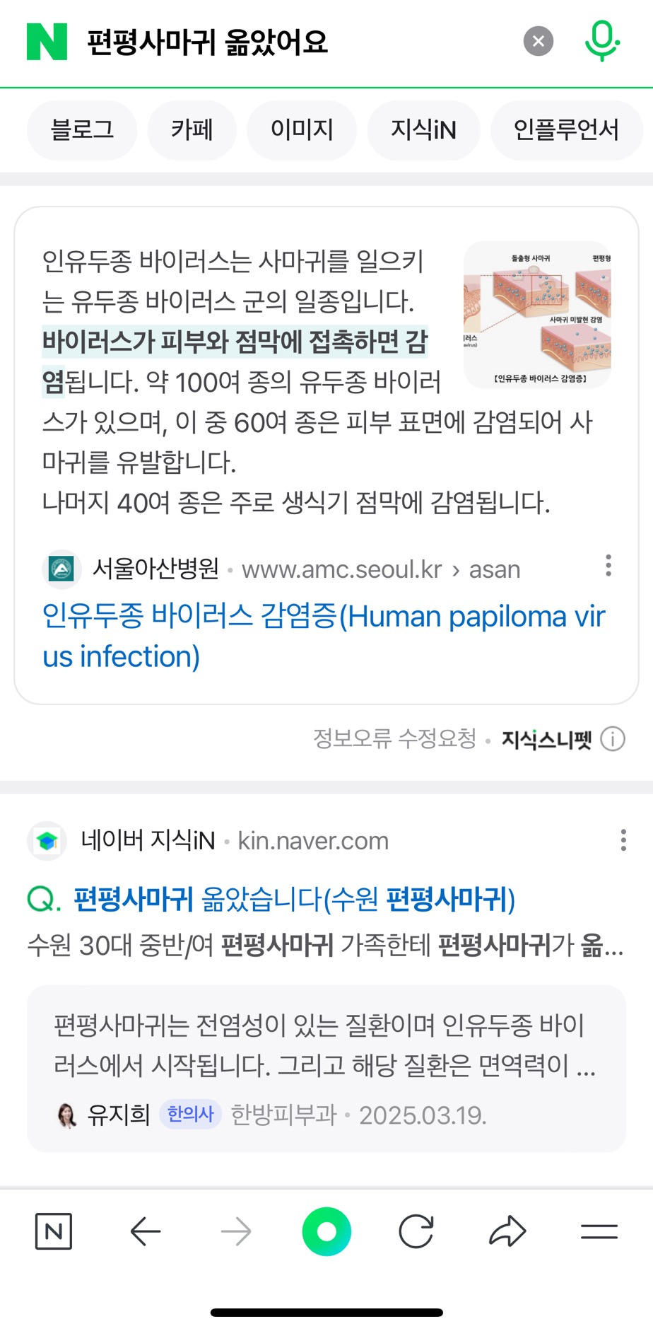편평사마귀 의외의 원인 | 인스티즈