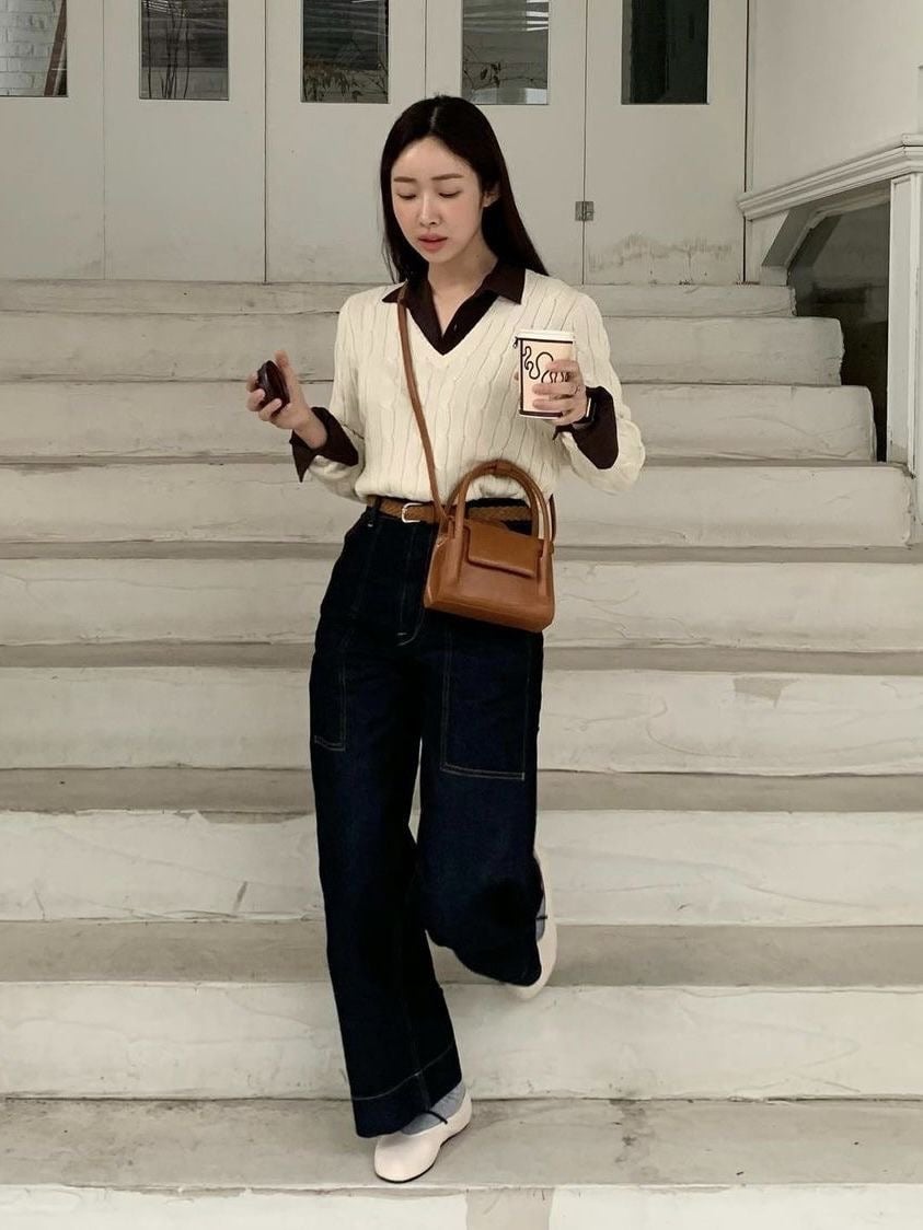 봄가을엔 셔츠&니트조합 최고🧶👔 | 인스티즈