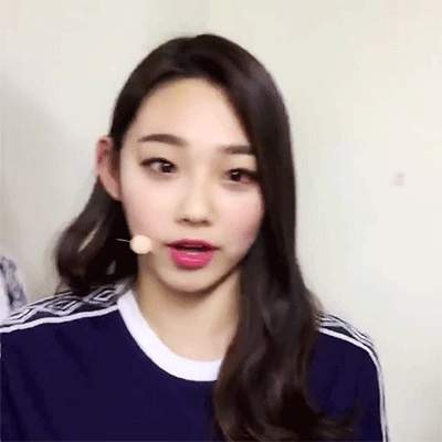 IOI 강미나 데뷔 전 & 데뷔 후.GIF | 인스티즈