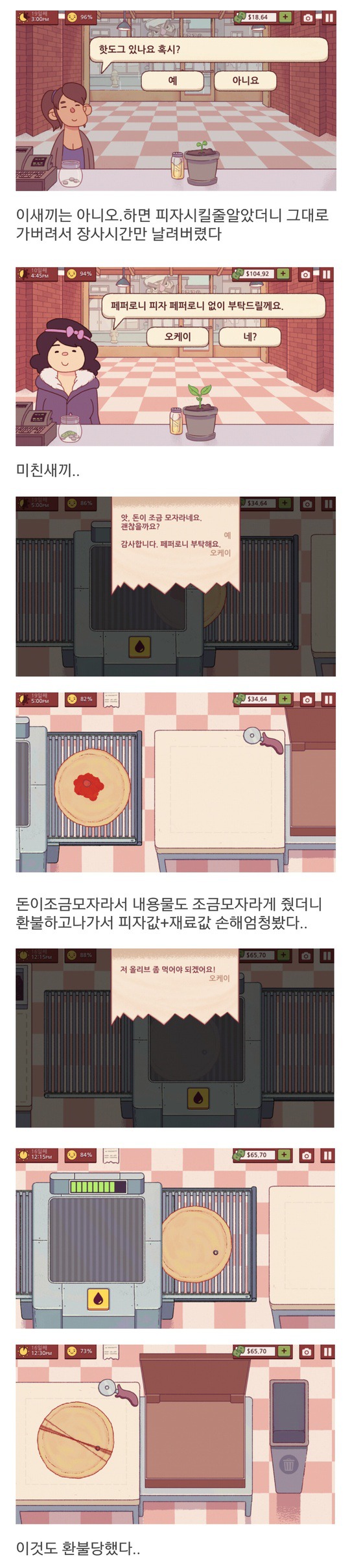 게임속 피자가게를 오픈한 디씨인.jpg | 인스티즈