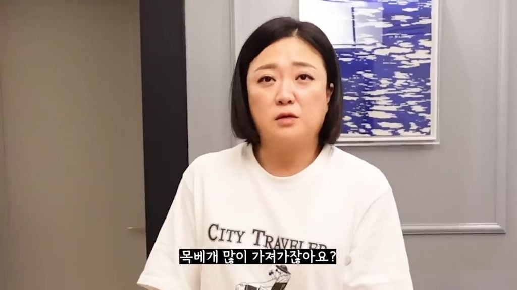 김숙 추천 비행기에서 목베개 대신 여행템 꿀팁 | 인스티즈