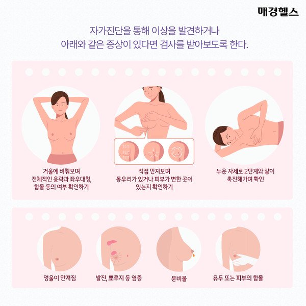 여자라면 촉감으로 자기 가슴을 자주 확인할 것 | 인스티즈