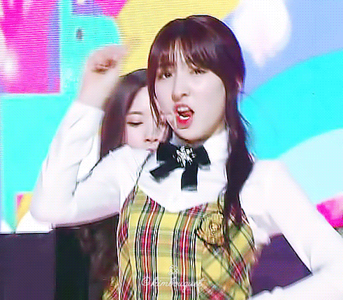 오늘 비주얼 폭발하는 우주소녀 음방 움짤.GIF | 인스티즈