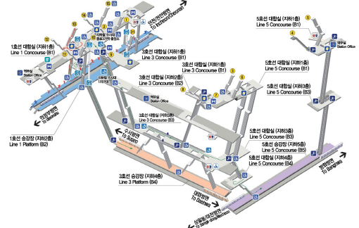 지하철을 처음 타보는 사람들 멘붕오게 만드는 지하철역 4개 | 인스티즈