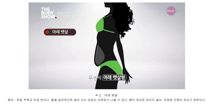 남자들한테 호불호갈리는 여자들 유형별 뱃살 | 인스티즈