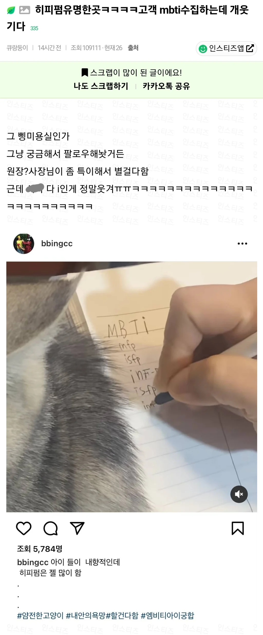 우리 부서 여직원 다섯 다 I에 히피펌이거든? | 인스티즈