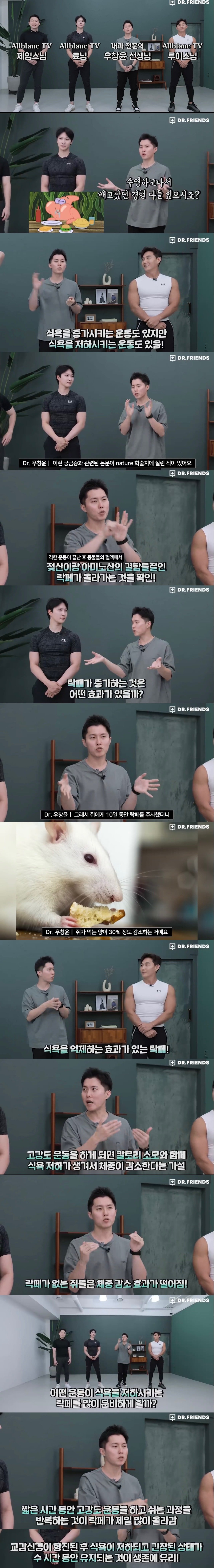 의사피셜 4분만에 뱃살 빠지고 식욕 떨어지는 법 | 인스티즈