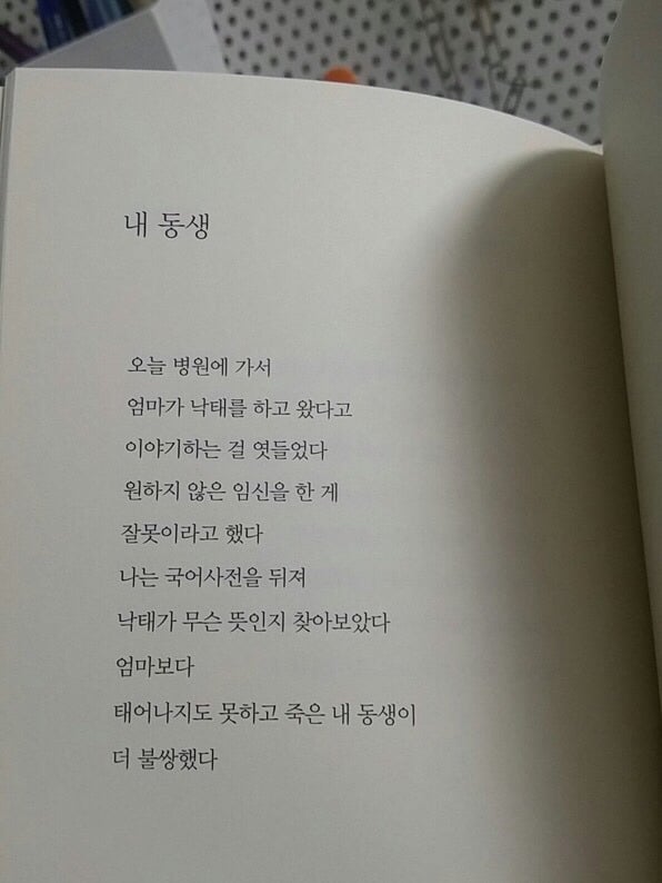 현재 트위터에서 논란인 정호승 시인의 시 (feat.낙태) | 인스티즈