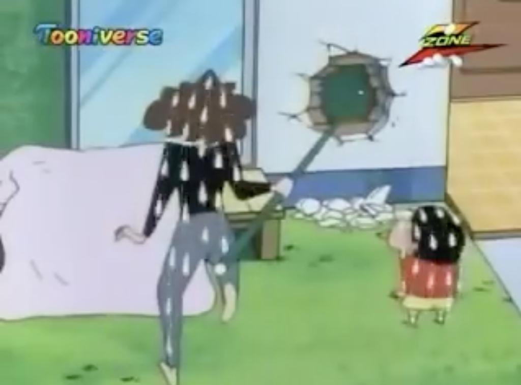 짱구는 못말려 : 펑! 가스가 폭발했어요 (짱구집 붕괴) | 인스티즈