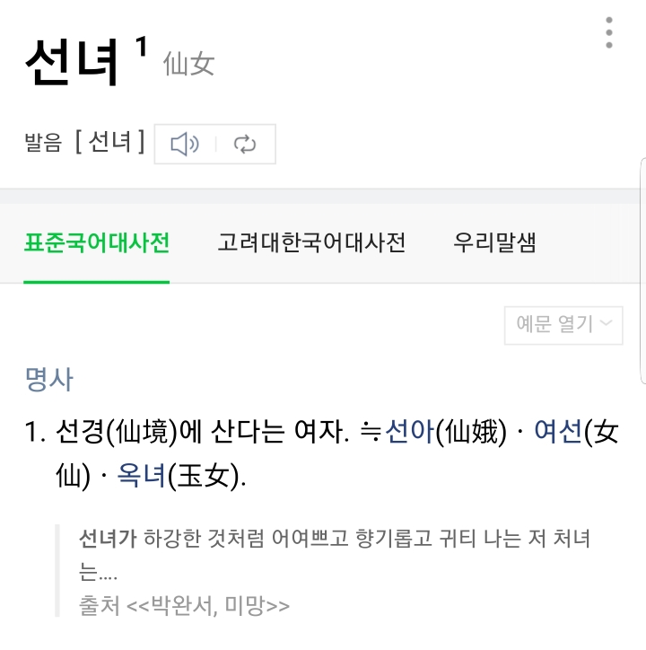 사람들이 뜻을 잘못 알고 쓰는경우가 대부분인 선남선녀 | 인스티즈