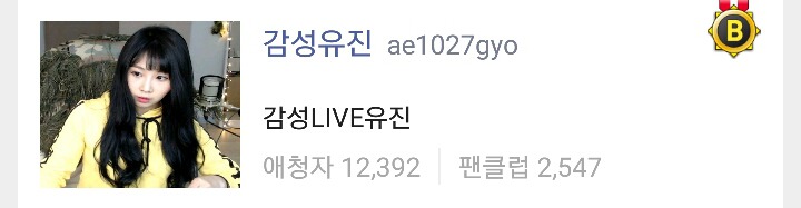 아이돌 출신 아프리카 비제이 모음 | 인스티즈