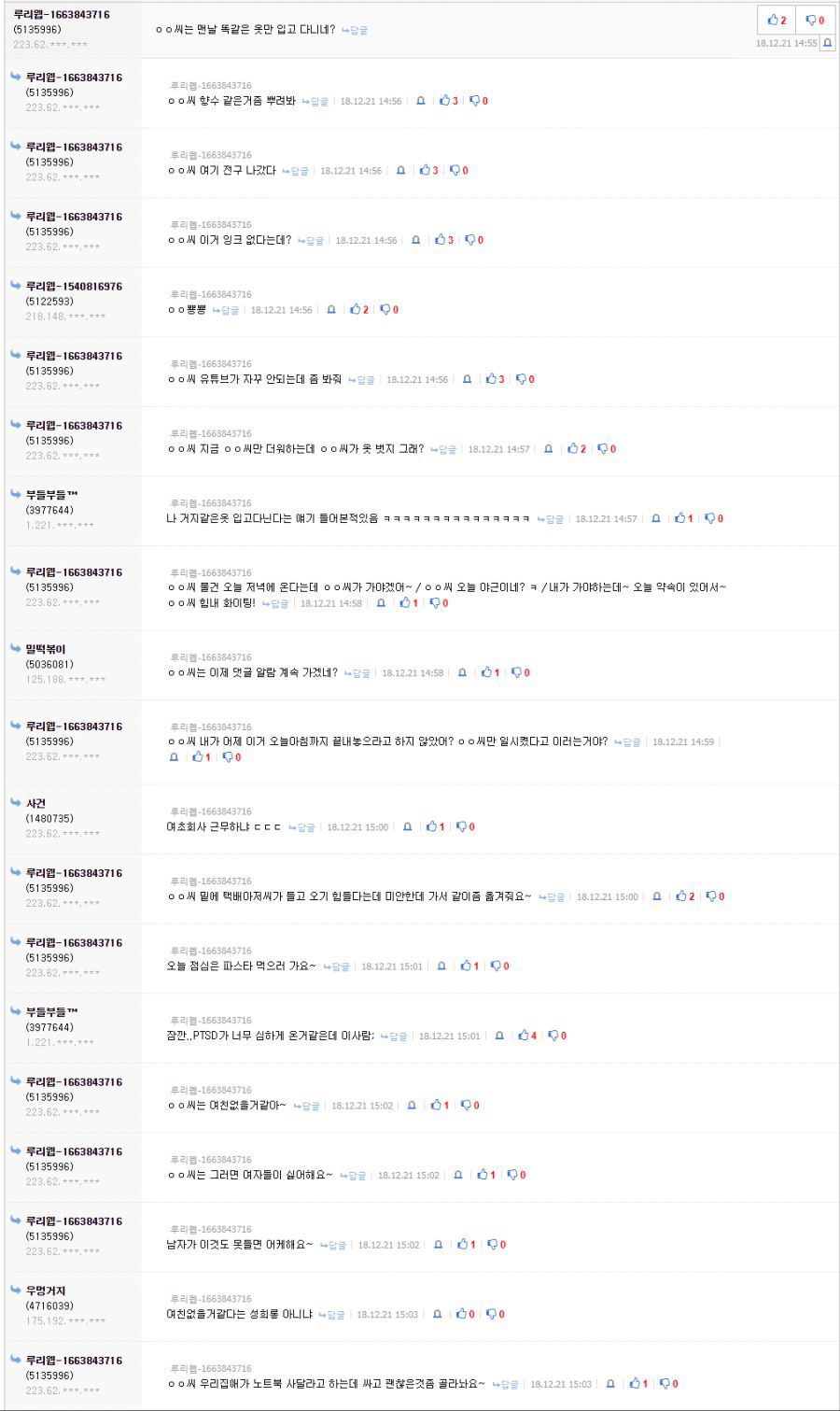 여초회사다니다 PTSD에 걸린 남성.jpg | 인스티즈