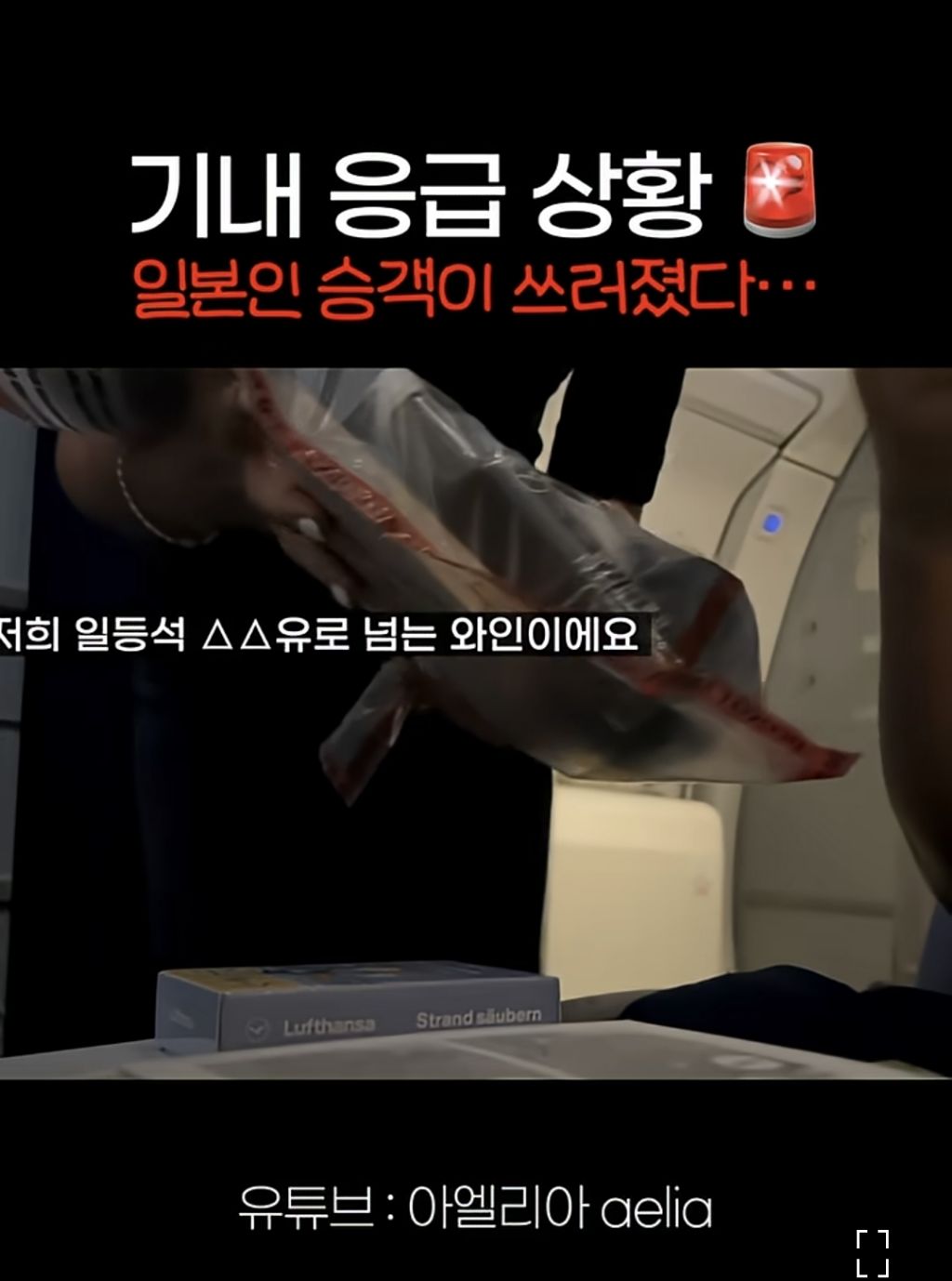 비행기에서 응급 상황인 승객을 위해 통역하고 승무원에게 받은것.jpeg | 인스티즈