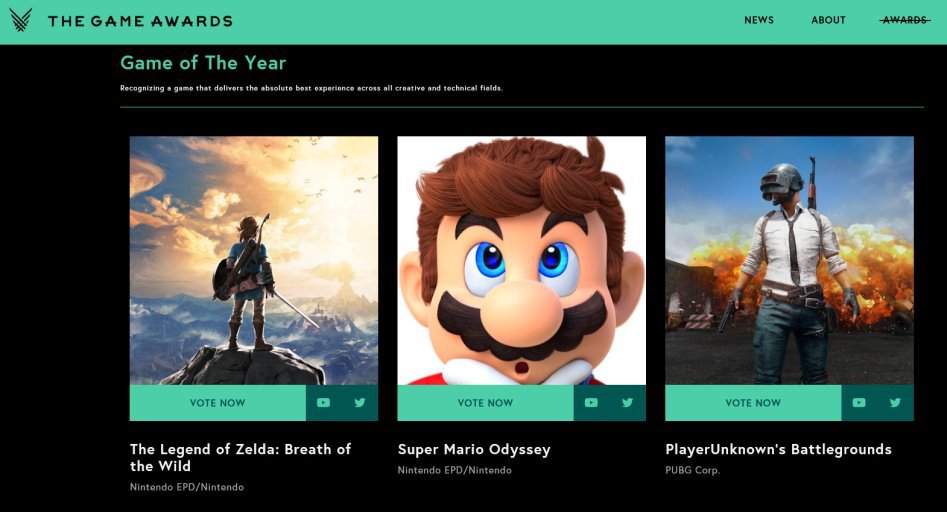 2017 역대 최다 GOTY 예상 후보 (2017년 게임계를 혼자 다해먹은 닌텐도) | 인스티즈