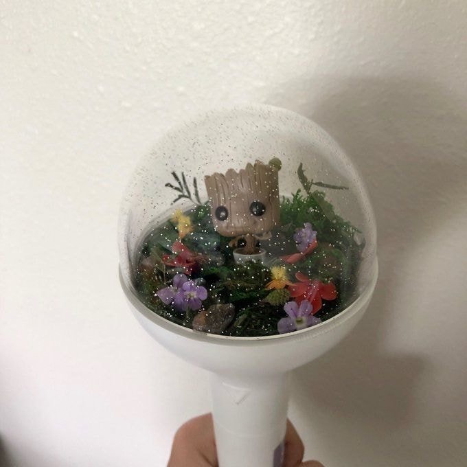 요즘 많이보이는 아이돌 응원봉 커스텀.jpg | 인스티즈