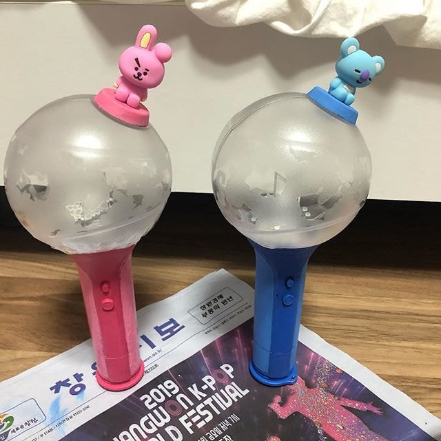 요즘 많이보이는 아이돌 응원봉 커스텀.jpg | 인스티즈