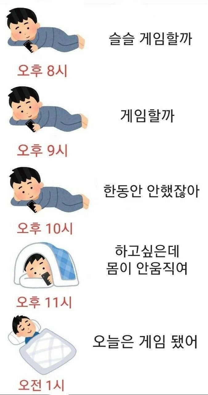 직장인들이 게임에 흥미를 잃는 이유.jpg | 인스티즈