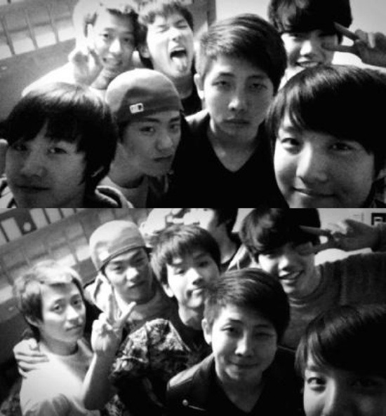 원래 힙합그룹이었던 방탄소년단 원년 멤버.gif | 인스티즈