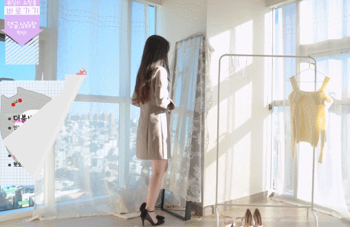 [데이터주의] 귀여운 모델의 룩북.gif | 인스티즈