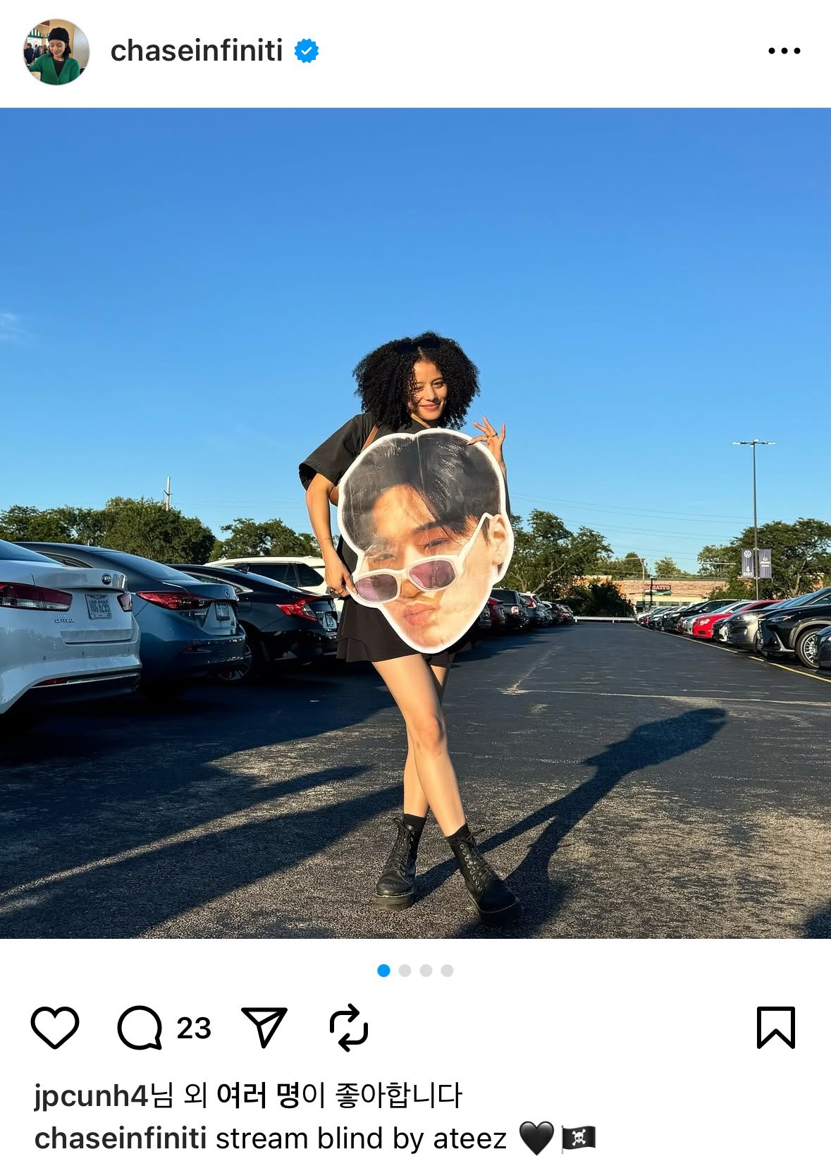 케이팝 팬이라는 미국 여배우의 한국 여행 인스타 사진들.jpg | 인스티즈