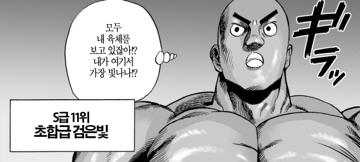 대세 만화 원펀맨 S급 히어로 전투력 순위 | 인스티즈