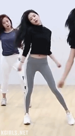 레깅스입고 1도없어 안무 연습하는 손나은.gif | 인스티즈