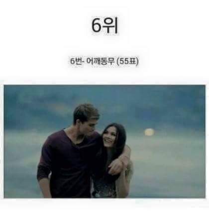 여자가 좋아하는 스킨쉽 Top 6 | 인스티즈