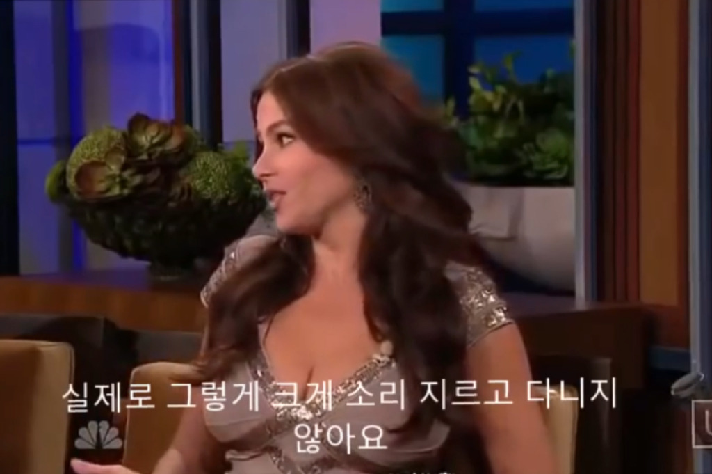 고든램지가 소피아 베르가라한테 토크쇼에서 한 행동들 .jpg | 인스티즈