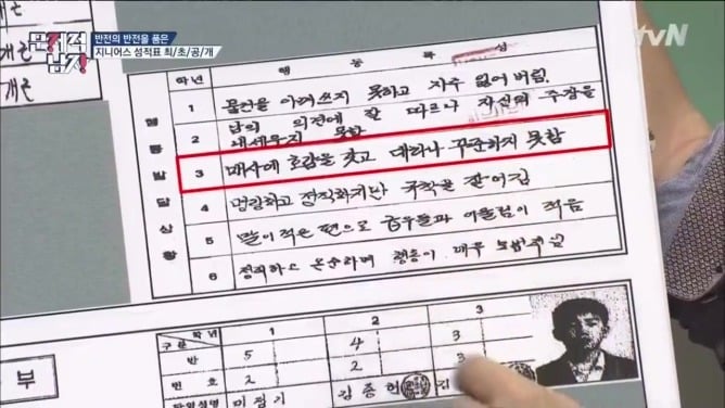 생각보다 의외인 홍진호와 장동민의 생활기록부 | 인스티즈