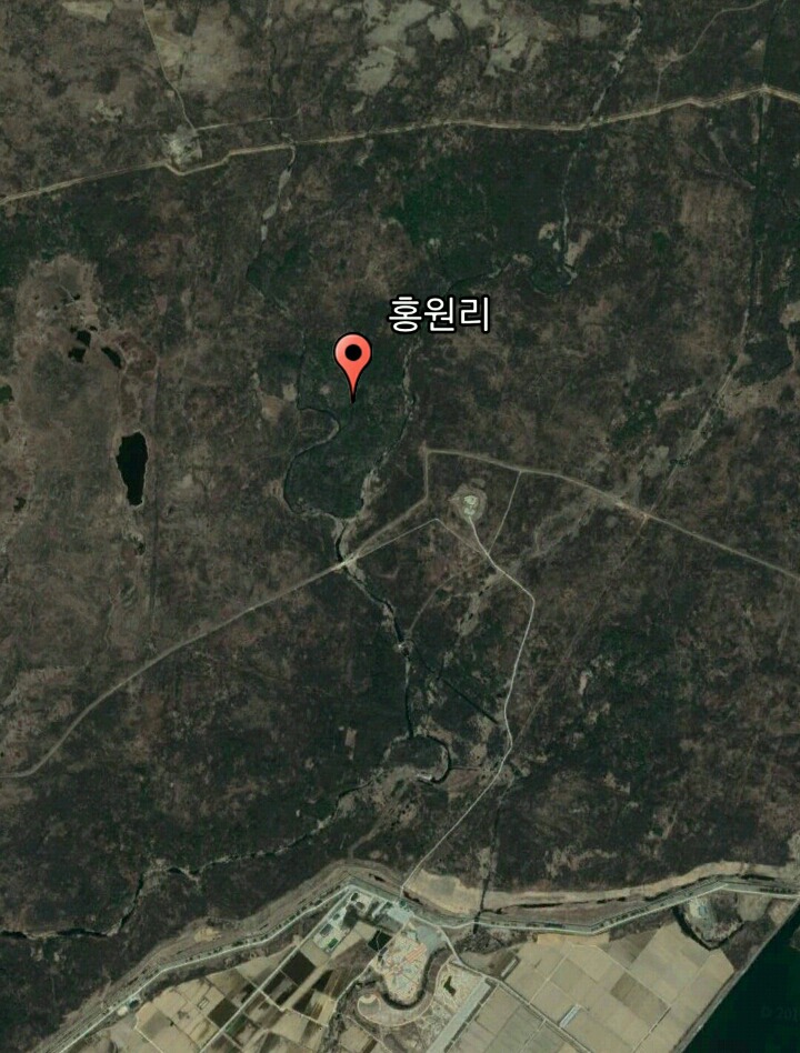 위성 지도 상으로도 보이는 궁예도성 터 | 인스티즈