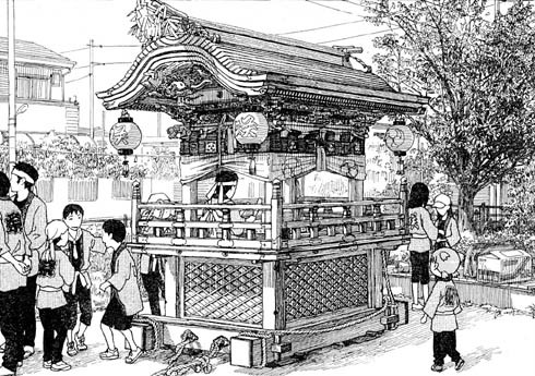 요츠바랑 작가의 배경 그리기 실력 | 인스티즈