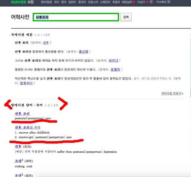 산후조리 그거 한국에만 있는거라 영어로 Sanhujori라매~솬후줘릐!!!!!! | 인스티즈